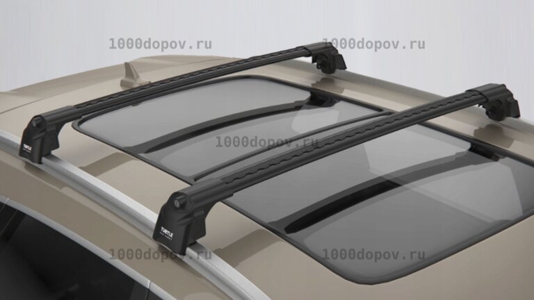 Багажник Air 2 на крышу MINI COUNTRYMAN 2010-2016 черный — рисунок 4