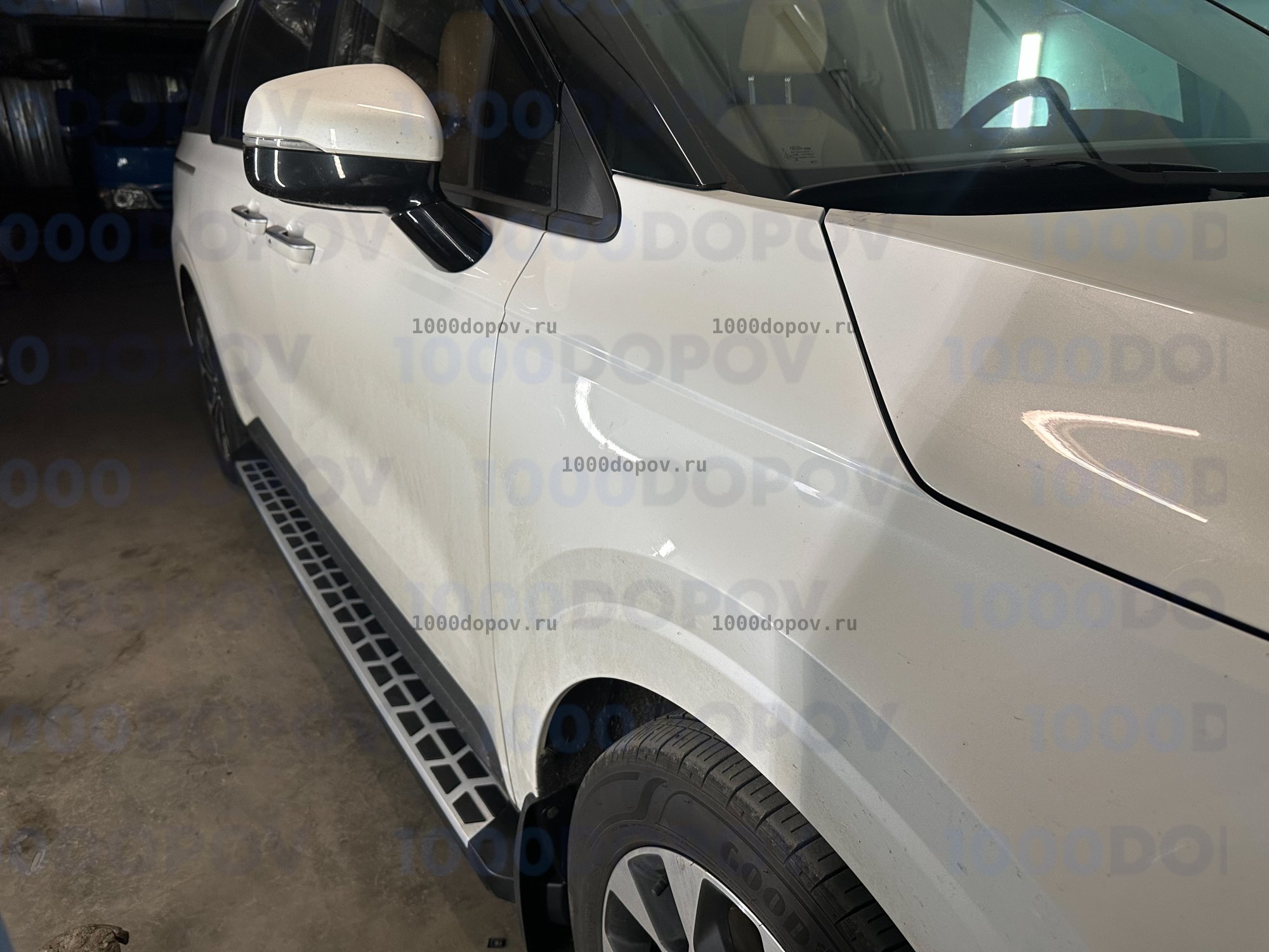 Пороги подножки на KIA Carnival 2021-н.в — рисунок 5
