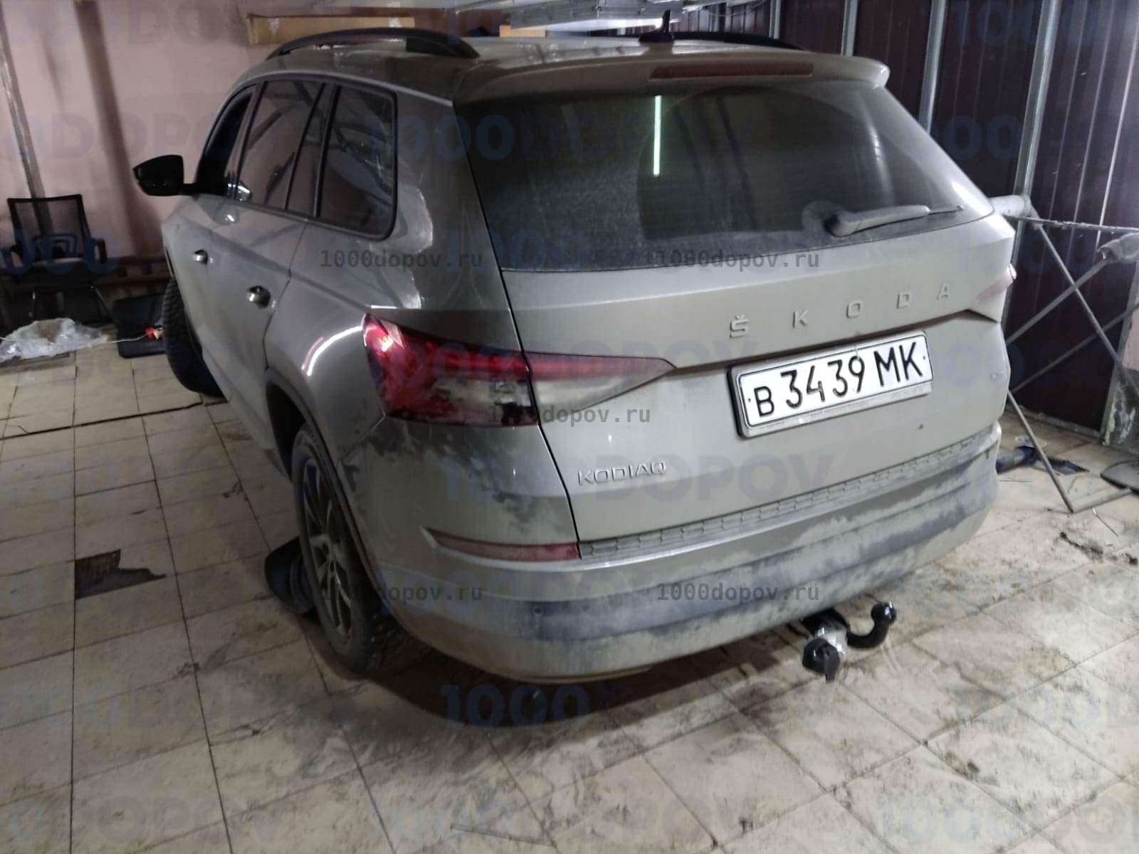 Фаркоп Трейлер 9151 Skoda Kodiaq с 2017 г.в. — рисунок 3