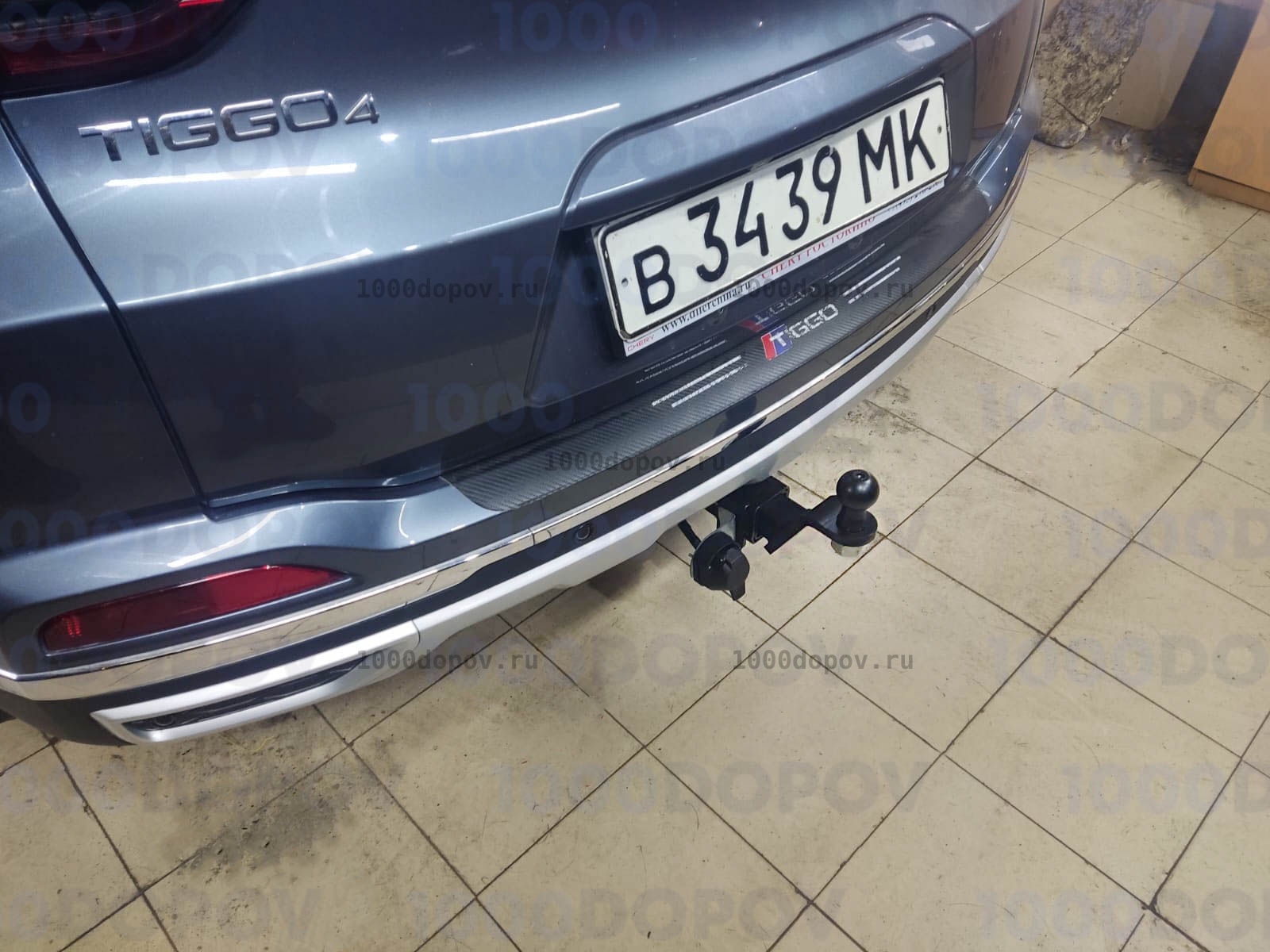 Фаркоп Трейлер 8222 Chery Tiggo 4 PRO 2022-н.в — рисунок 3