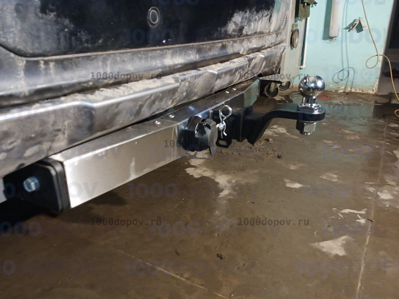 Фаркоп PT GROUP GAC-19-991124.00 GAC GS8 с 2019-2023 (нерж. накладка) — рисунок 2
