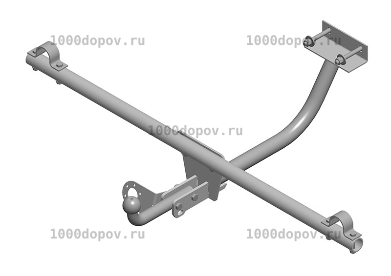 Фаркоп Avtos VAZ-63 ВАЗ 2121 Нива Urban без ГБО с 2014- — рисунок 7