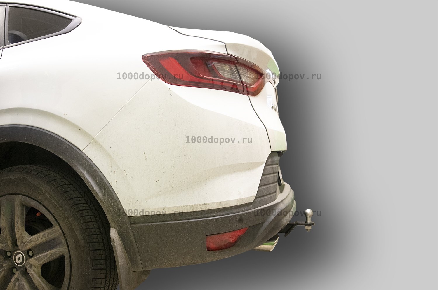 Фаркоп Leader Plus R122-E Renault Arkana 2019-н.в. (кроме европейской сборки)(кроме 4х4) — рисунок 12