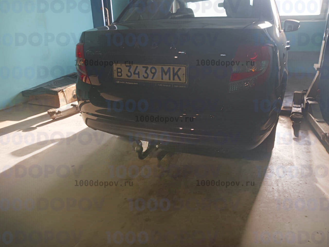 Фаркоп Avtos VAZ-68 LADA Kalina (седан, универсал) 2007-2013г.в. — рисунок 2