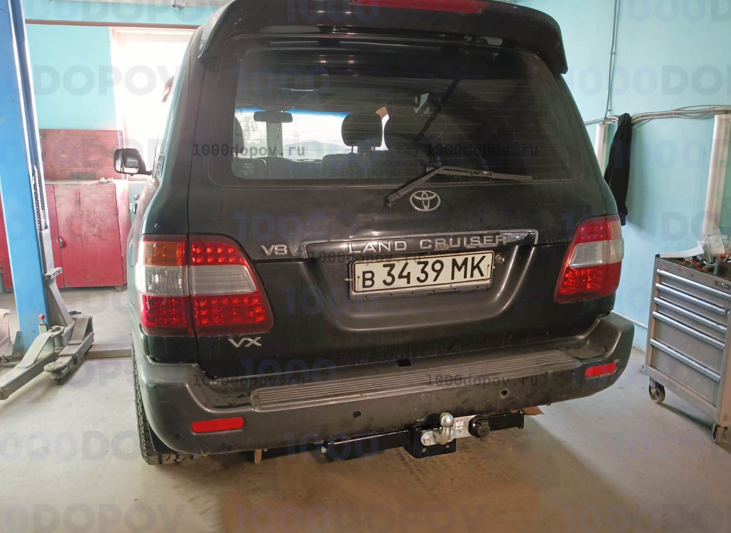 Фаркоп Leader Plus L104-F Toyota Land Cruiser 100 1998-2007 — рисунок 5