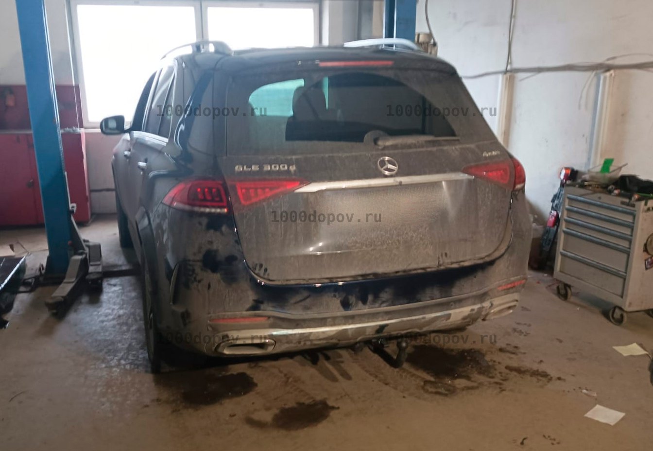 Фаркоп Steinhof M-167 Mercedes GLS (X167) 2019-, GLE (W167) 2019- (быстросъемный) — рисунок 1