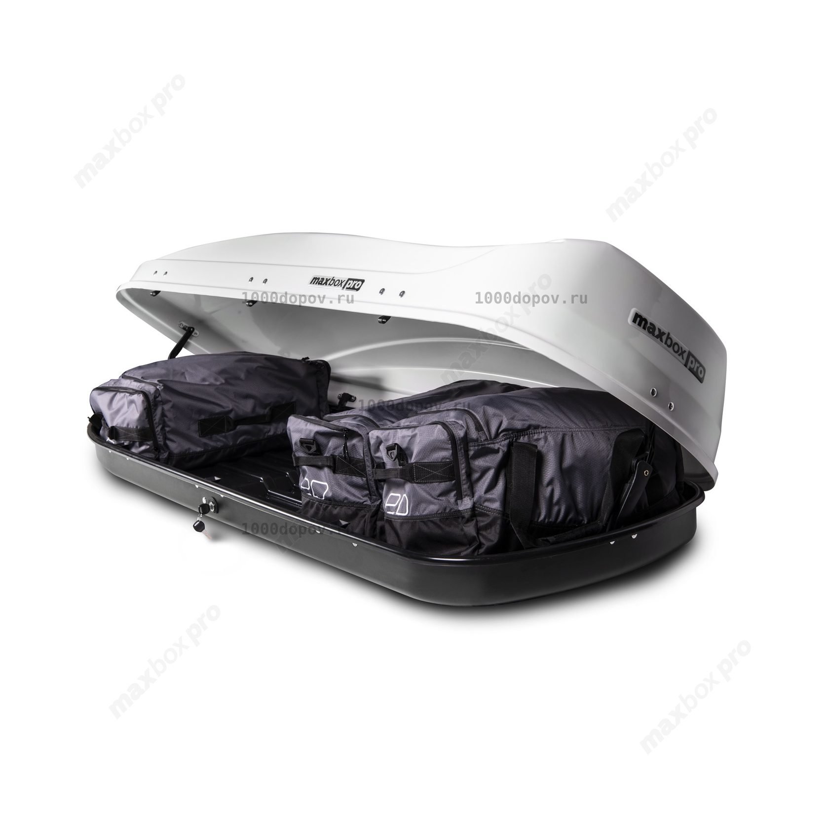 Автобокс MaxBox PRO 520 (большой) белый глянцевый — рисунок 24