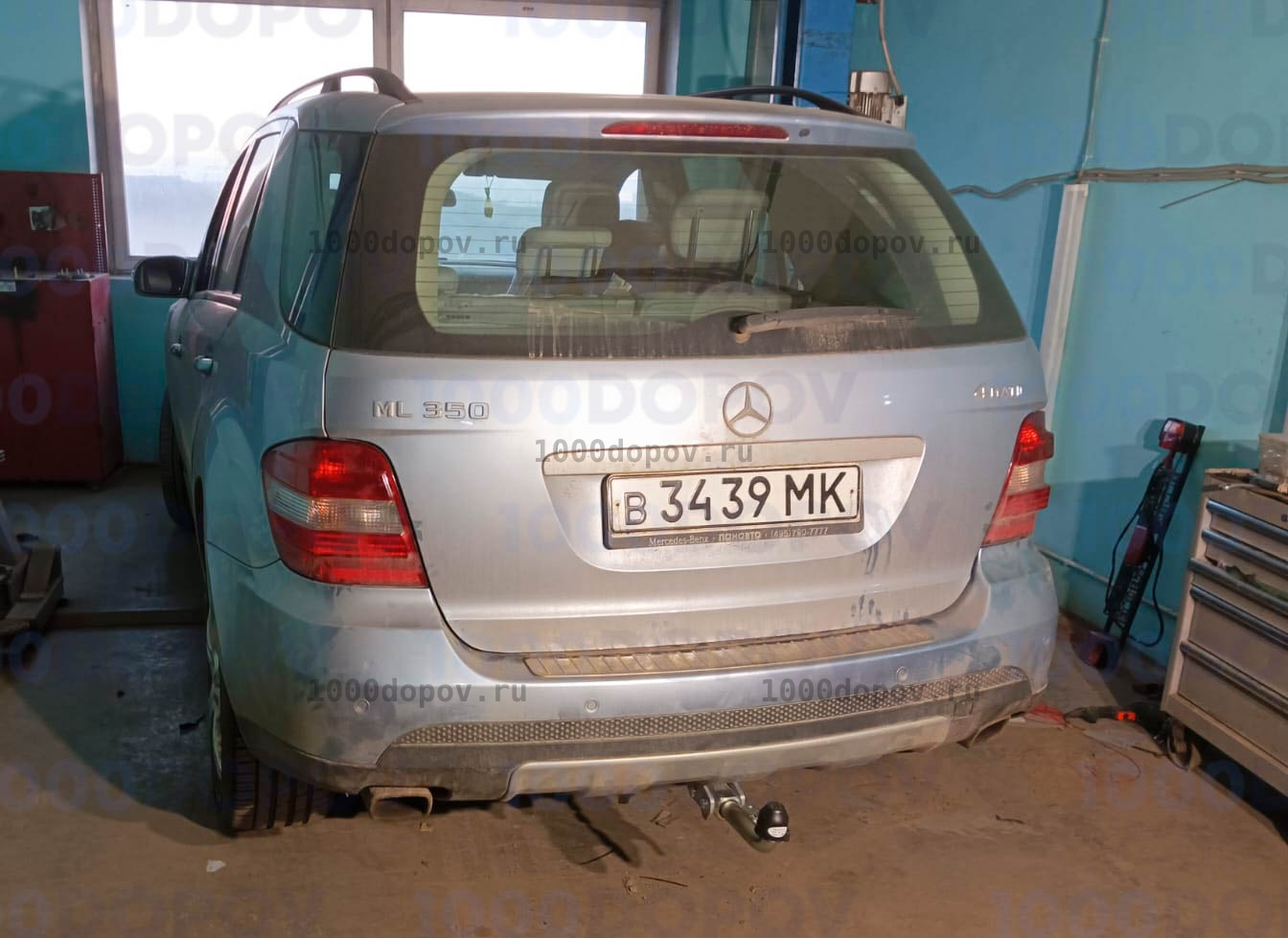 Фаркоп Galia M115C Mercedes GLS (W166) 2016-н.в./ GLE (W166) 2016- (оцинк.) — рисунок 16