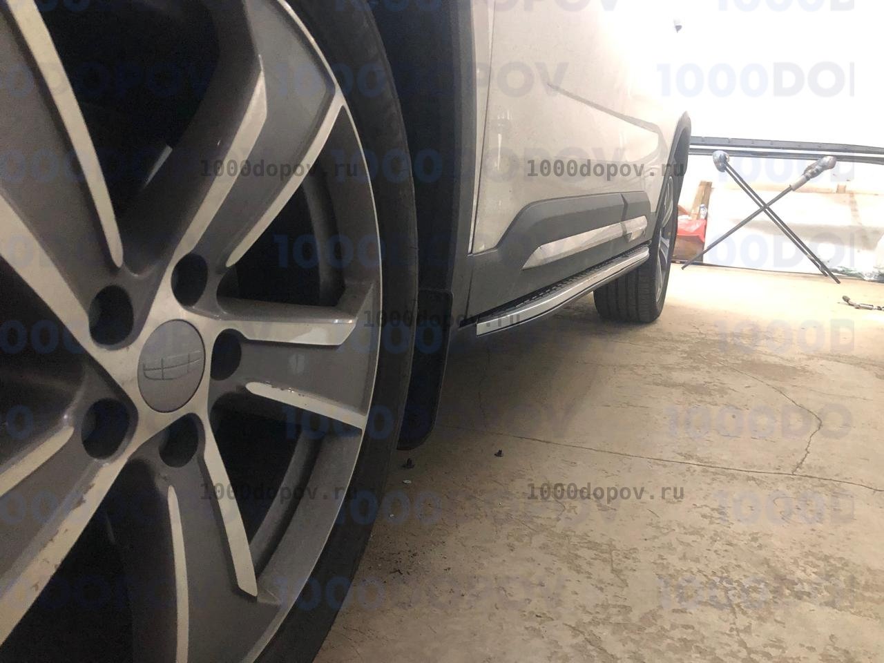 Пороги подножки на Geely Okavango 2023-н.в. — рисунок 6
