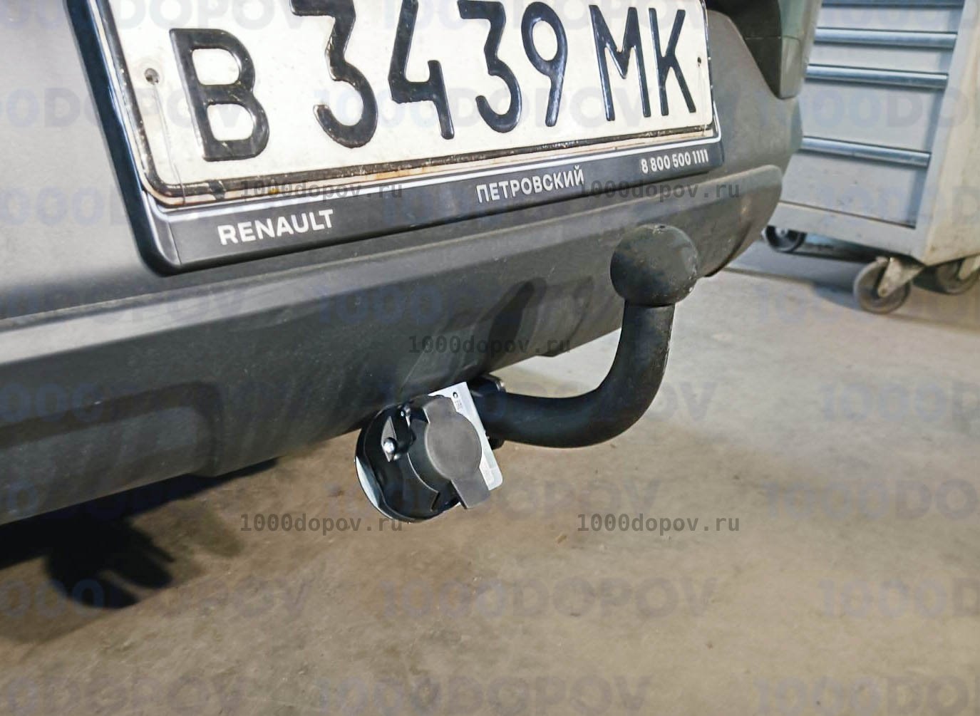 Фаркоп Avtos RN 15 Renault Sandero Stepway 2 2014-н.в. — рисунок 11