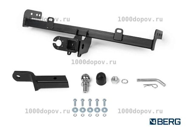 Фаркоп BERG F.6017.006 LADA Granta (седан, лифтбек) 2011-н.в.. — рисунок 3