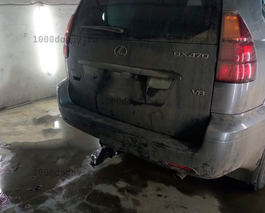 Фаркоп Leader Plus T123-E Lexus GX (460/470) до 2014 — рисунок 3