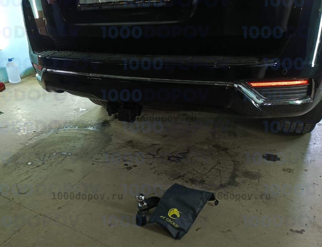 Фаркоп PT GROUP TLT-21-991101.22 для Toyota Land Cruiser 300 2021-н.в. (3,5L) — рисунок 7