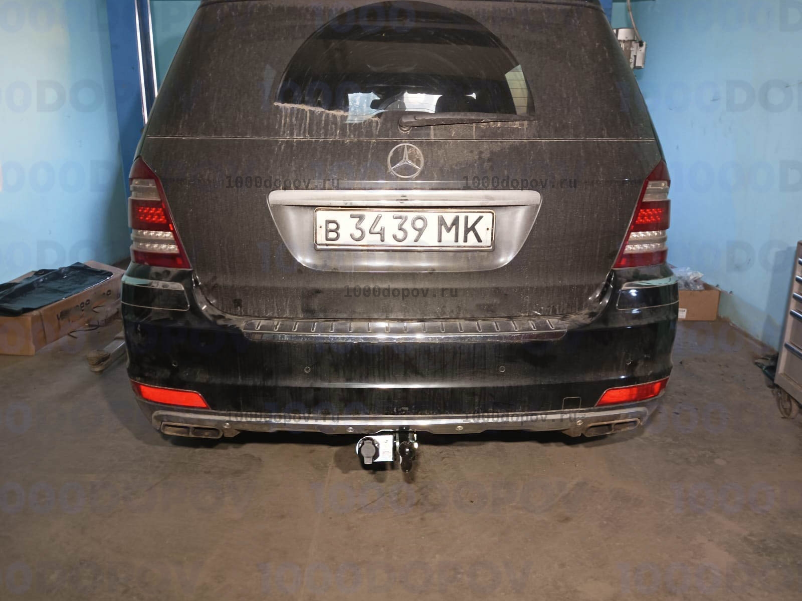 Фаркоп Leader Plus M205-A Mercedes GLS (W166) 2016-н.в./ GLE (W166) 2016- — рисунок 17