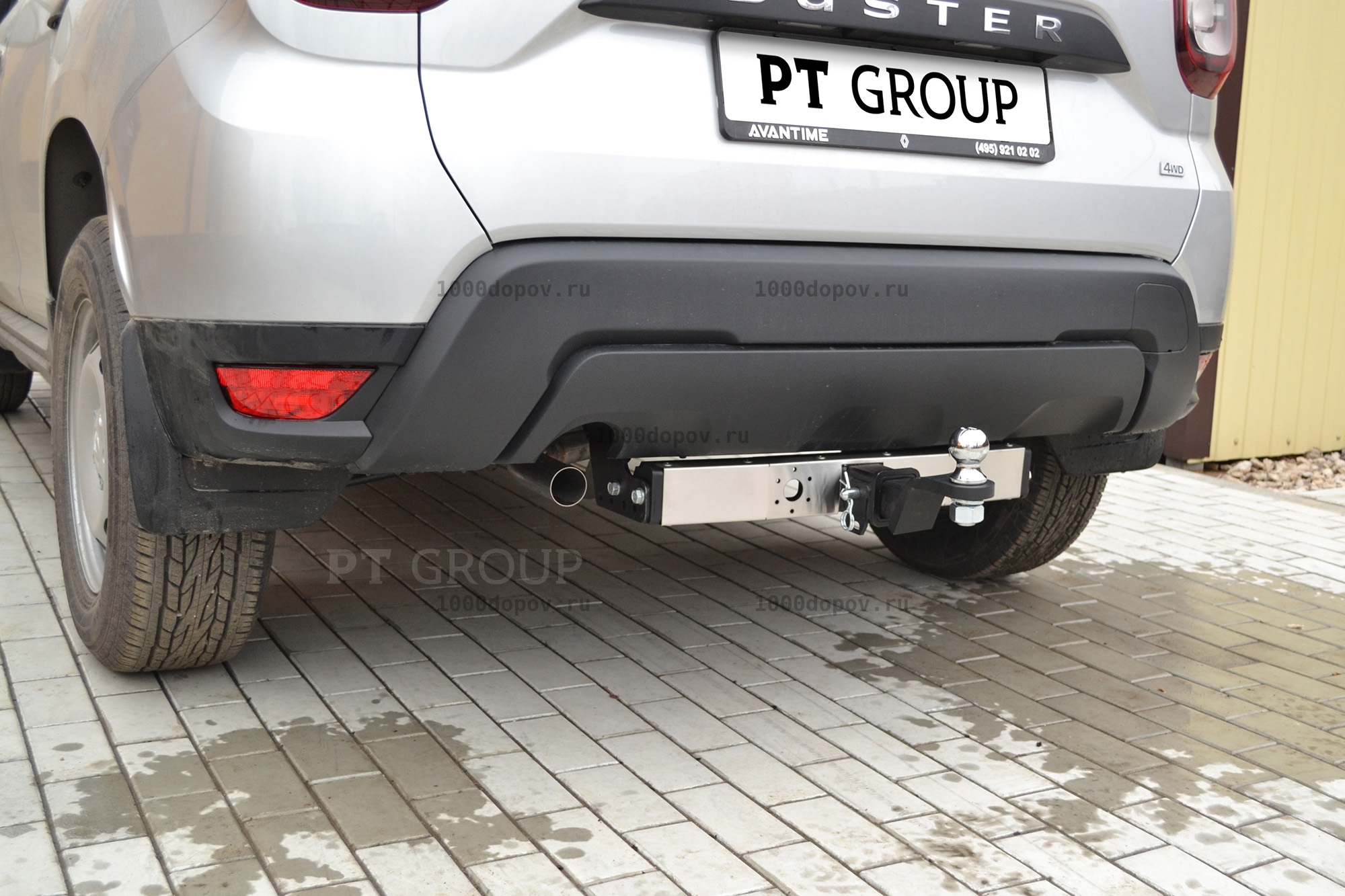 Фаркоп PT GROUP RDU-21-991124.00 Renault DUSTER c 2021 -н.в. — рисунок 2