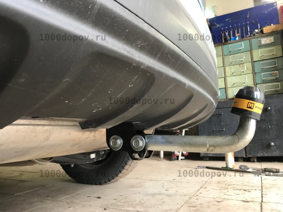 Фаркоп Motodor 91004-A KIA Sportage 2016-2018 (оцинк. шар) — рисунок 4