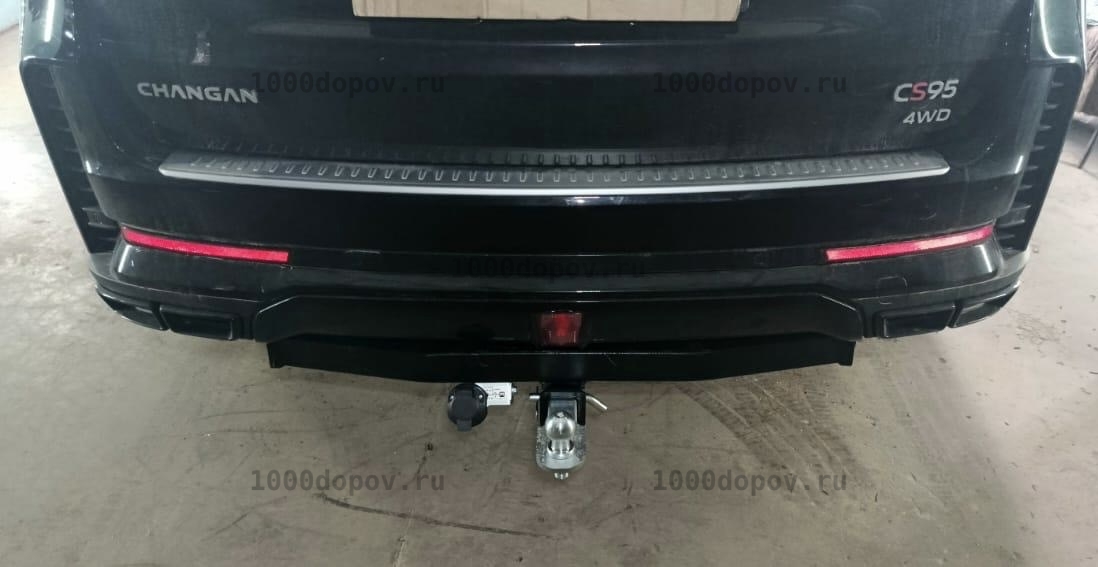 Фаркоп Motodor 97208-E Changan CS95 с 2023-н.в (оцинк. Шар) — рисунок 2