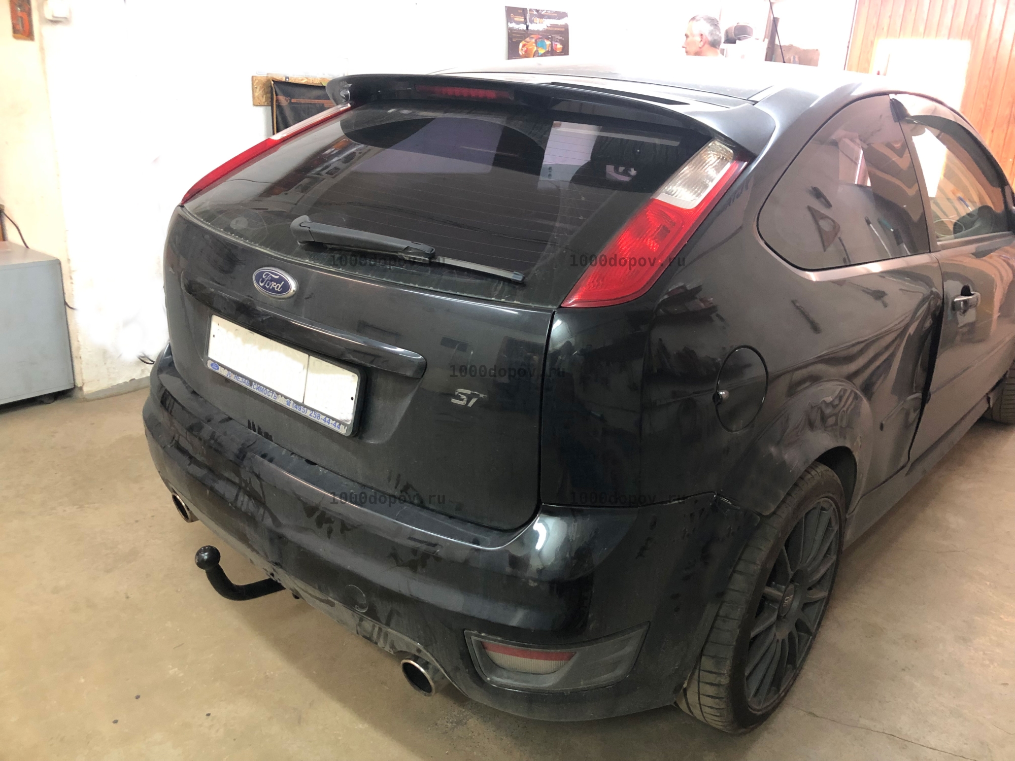 Фаркоп Leader Plus F101-A Ford Focus 2, 3 hb (DA3/DYB) 2004-н.в. — рисунок 16