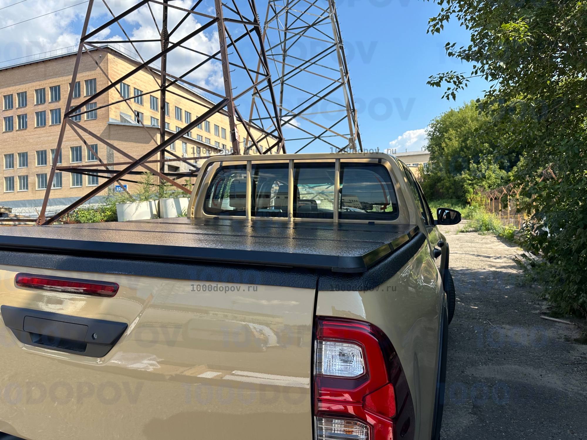 Крышка для пикапа Toyota Hilux 2006-н.в — рисунок 3