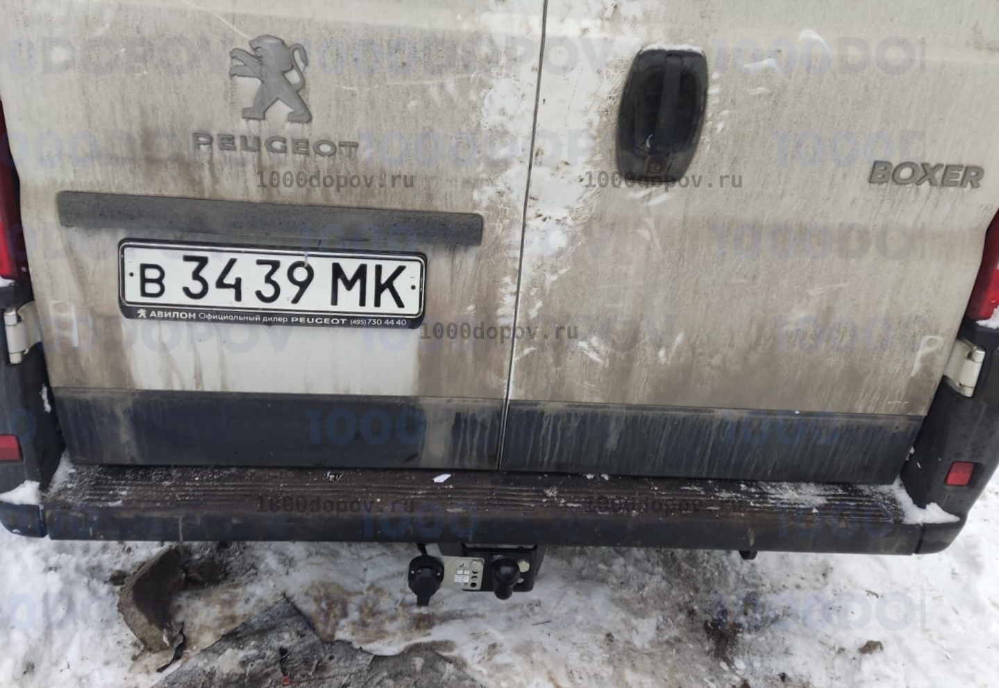 Фаркоп Leader Plus P105-FC Fiat Ducato 3 (L4) 2006-н.в. — рисунок 4