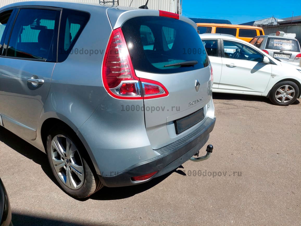 Фаркоп Motodor 91708-A Renault Scenic 2, Grand Scenic 2 2003-2009 (оцинк. шар) — рисунок 11