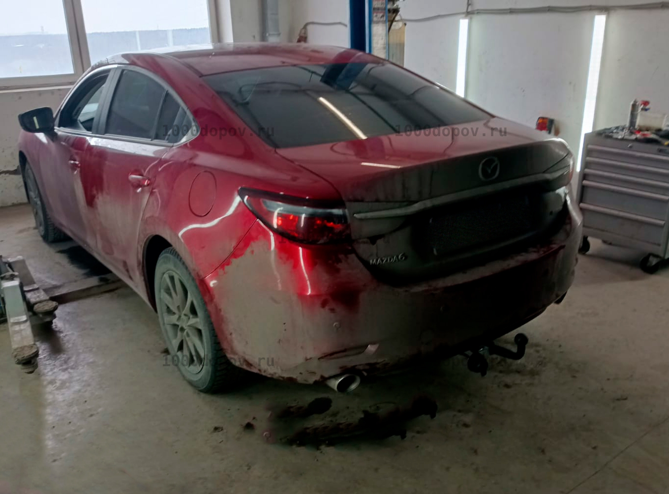 Фаркоп Avtos MZ 03 MAZDA 6 2012-н.в. — рисунок 21