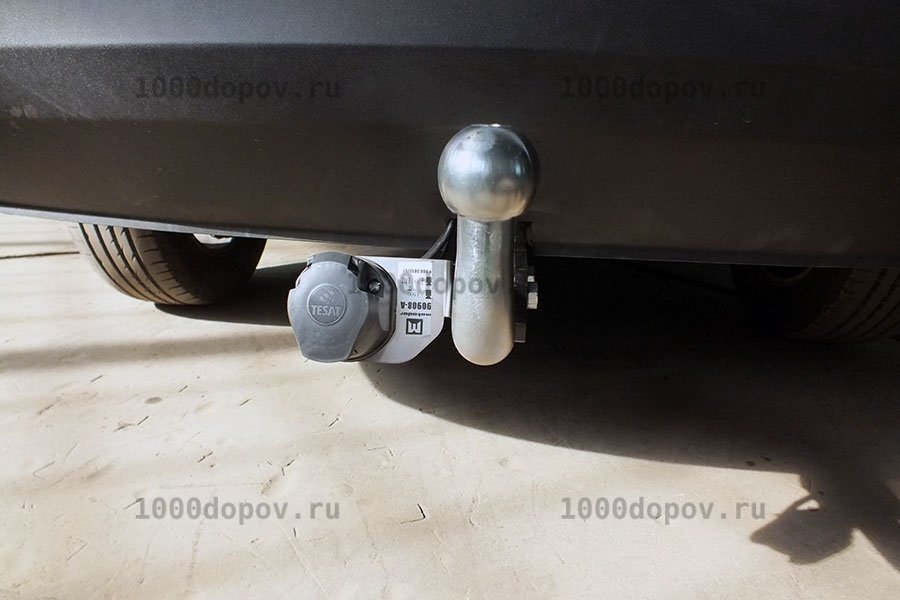 Фаркоп Motodor 90908-A Hyundai Grand Santa Fe 2014-2018 (оцинк. шар) — рисунок 7