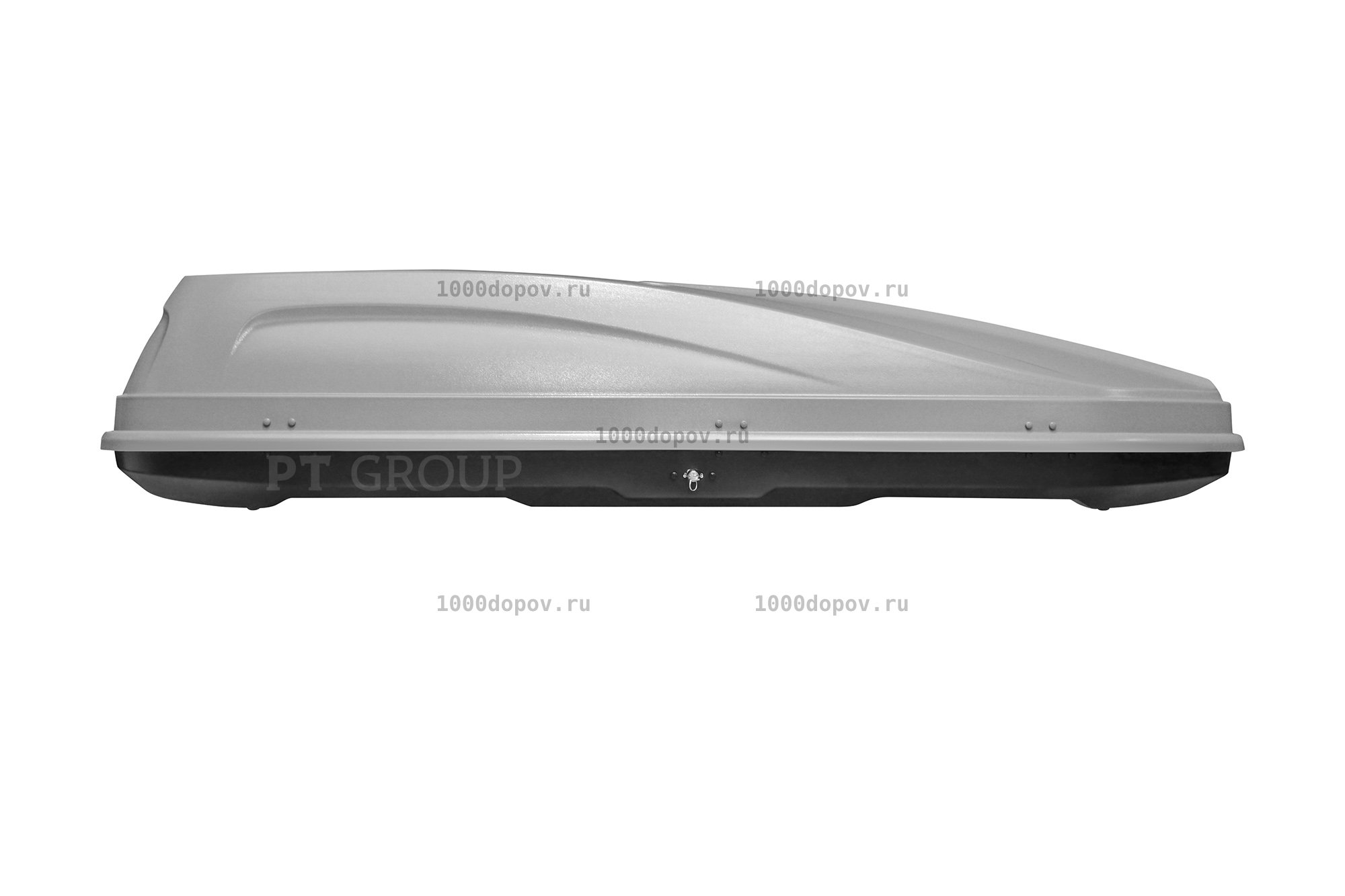 Автобокс ПТ Групп ACTIVE L (650 л.) двусторонний серый — рисунок 3