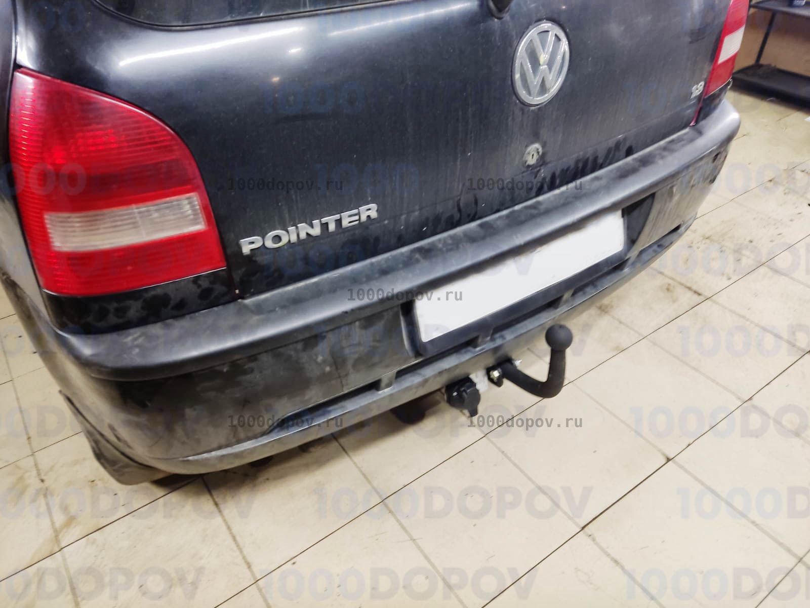 Фаркоп Avtos VW 18 Volkswagen Pointer 2004-2009 — рисунок 1