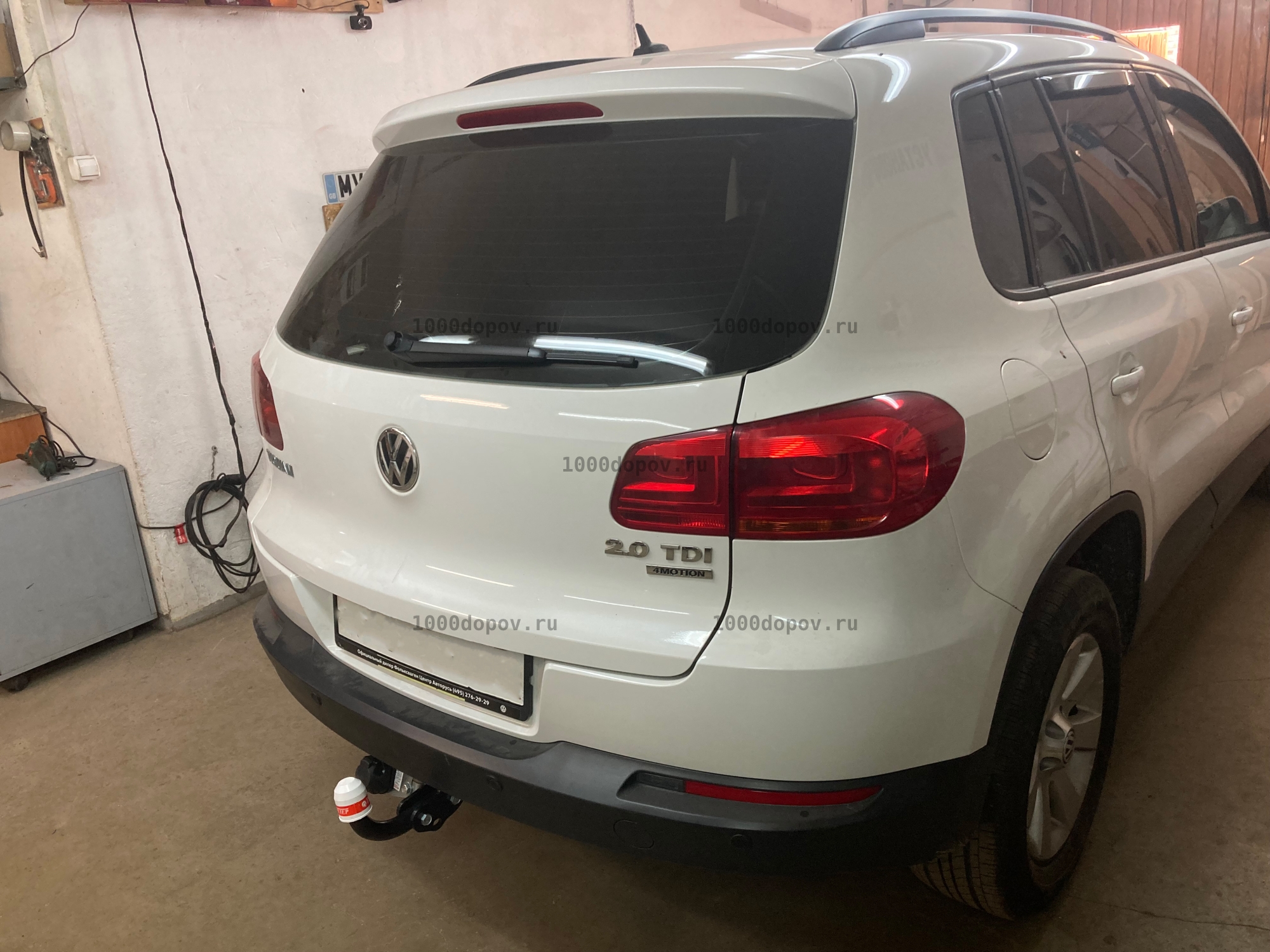 Фаркоп Трейлер 9151 Volkswagen Tiguan 2 2016-н.в. — рисунок 12