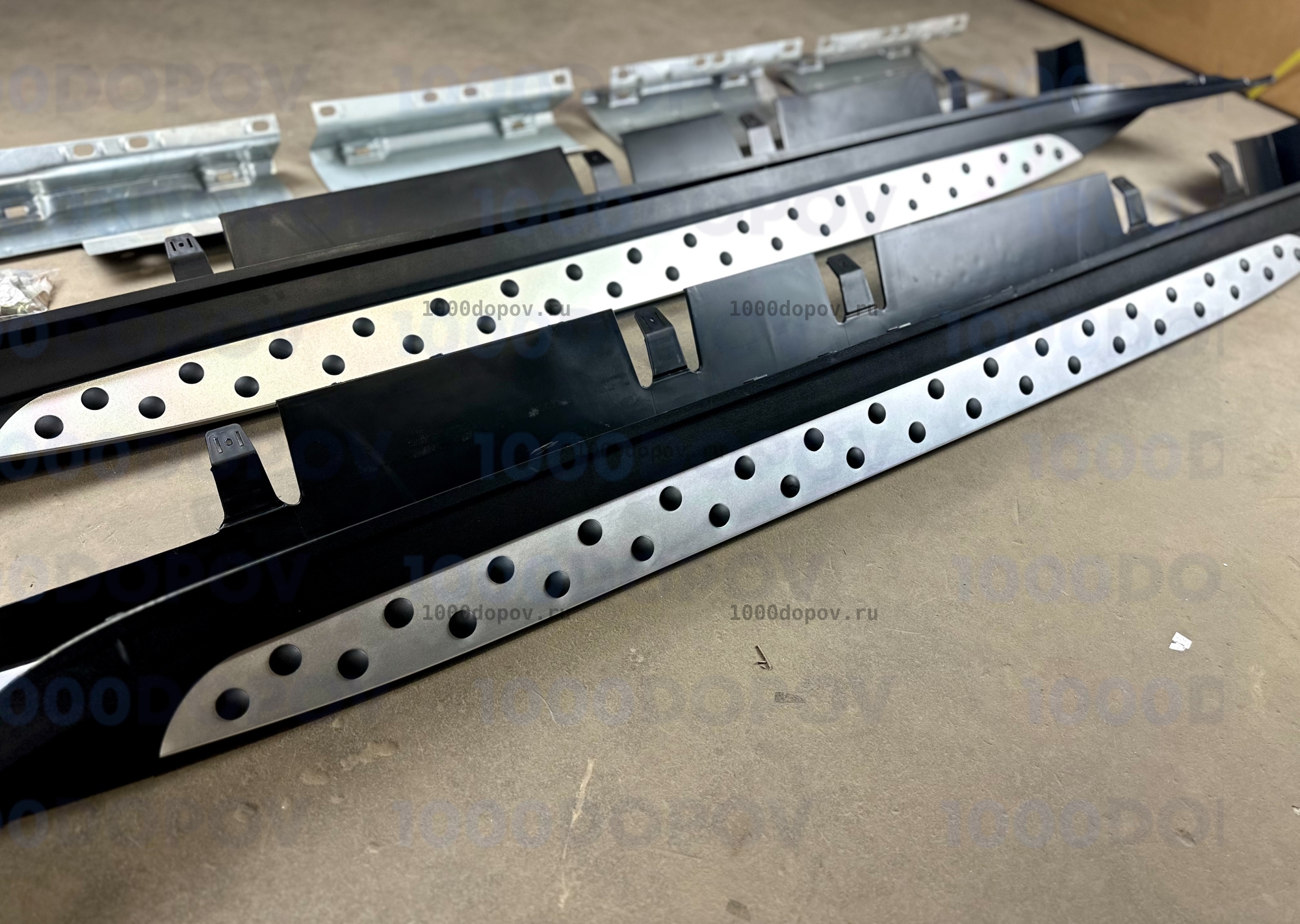 Пороги подножки на Hyundai IX35 2010-2015 — рисунок 7