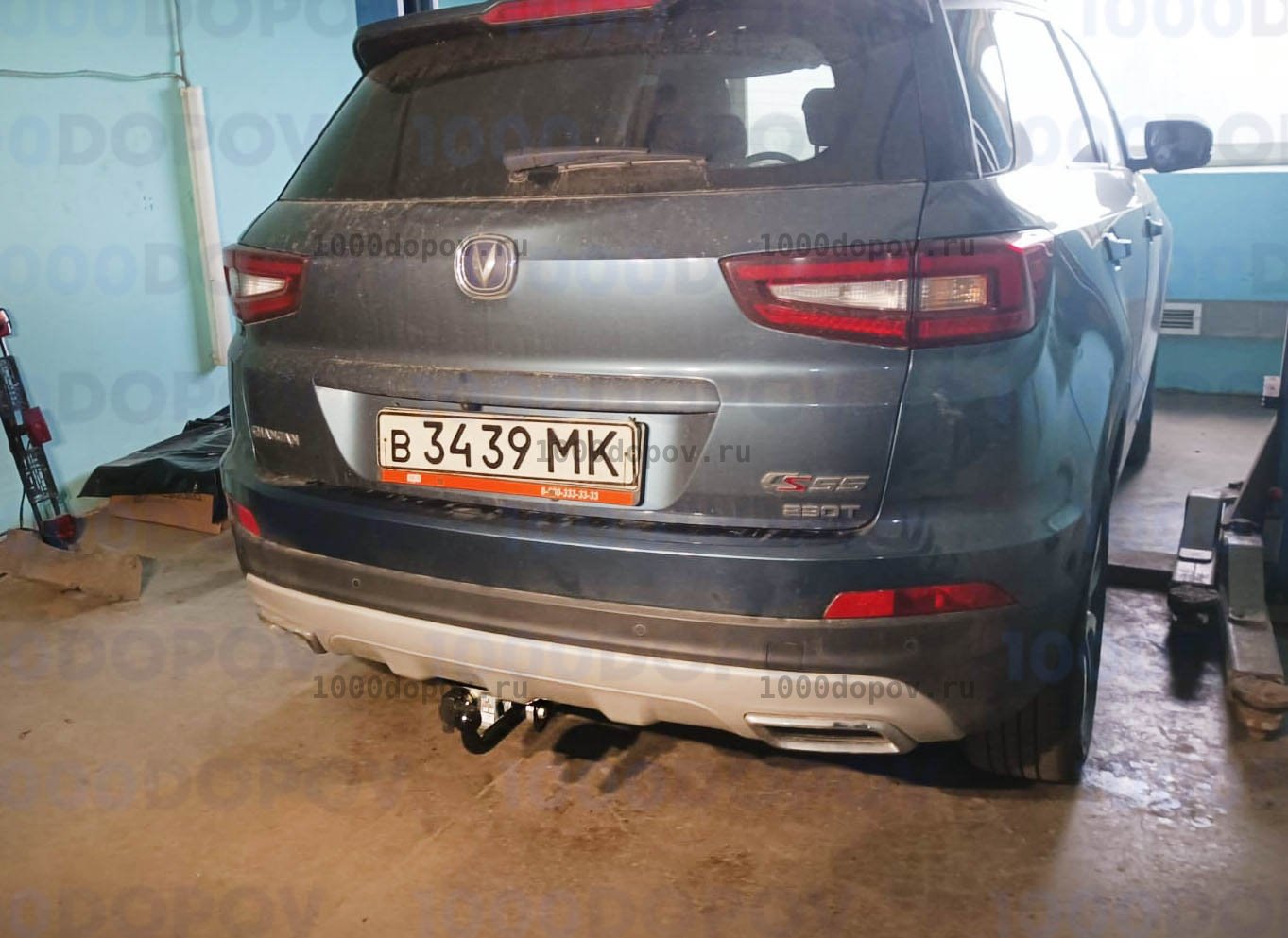 Фаркоп Leader Plus C401-A для Changan CS55 2017-н.в. — рисунок 3
