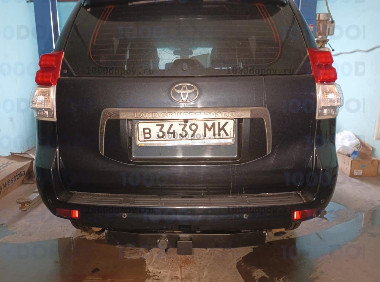 Фаркоп PT GROUP TPR-09-991103.22 TOYOTA PRADO 150 с 2009-н.в. (окраш. накладка) — рисунок 8