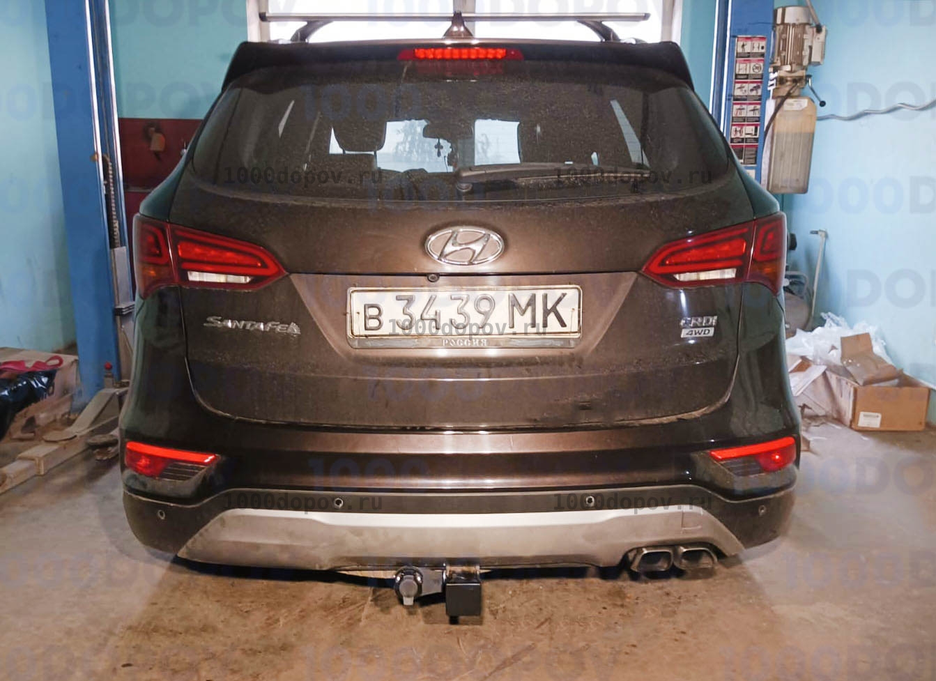 Фаркоп PT GROUP 06021501 HYUNDAI Santa Fe 2012-2018 — рисунок 3