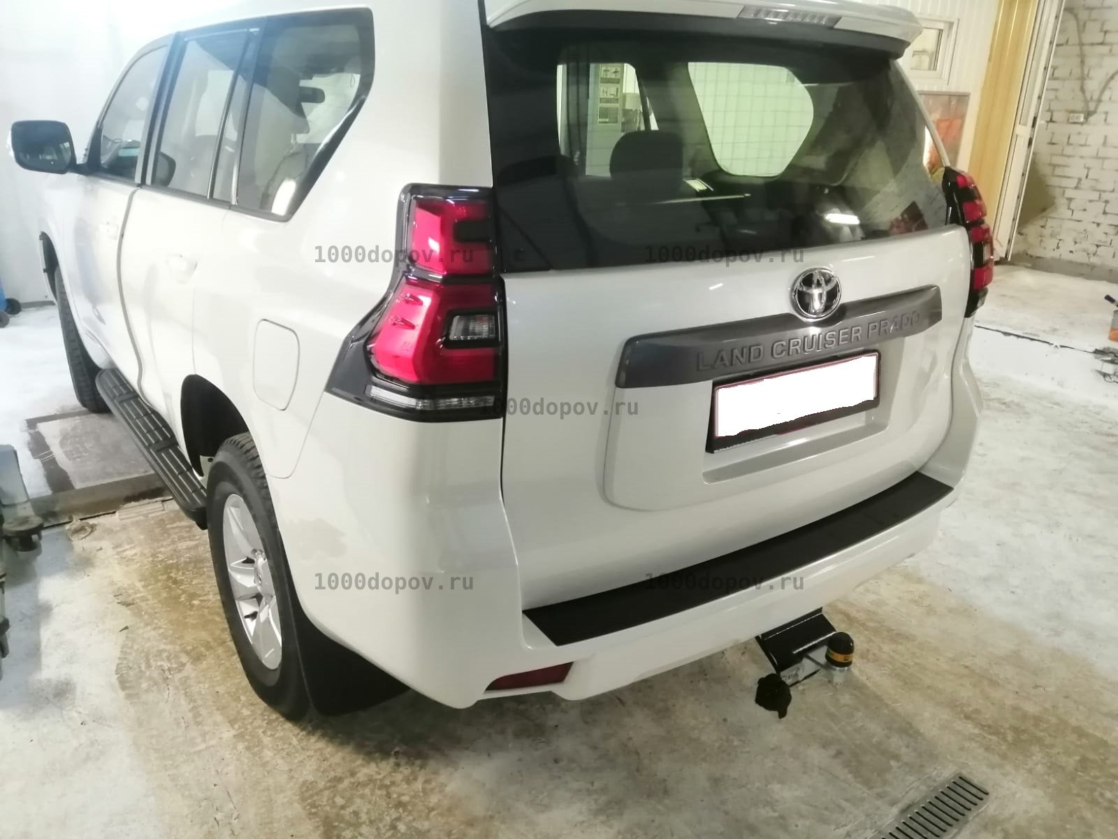 Фаркоп Motodor 92513-FE Toyota Land Cruiser Prado (J120/J150) 2002-н.в. (оцинк. шар) — рисунок 1
