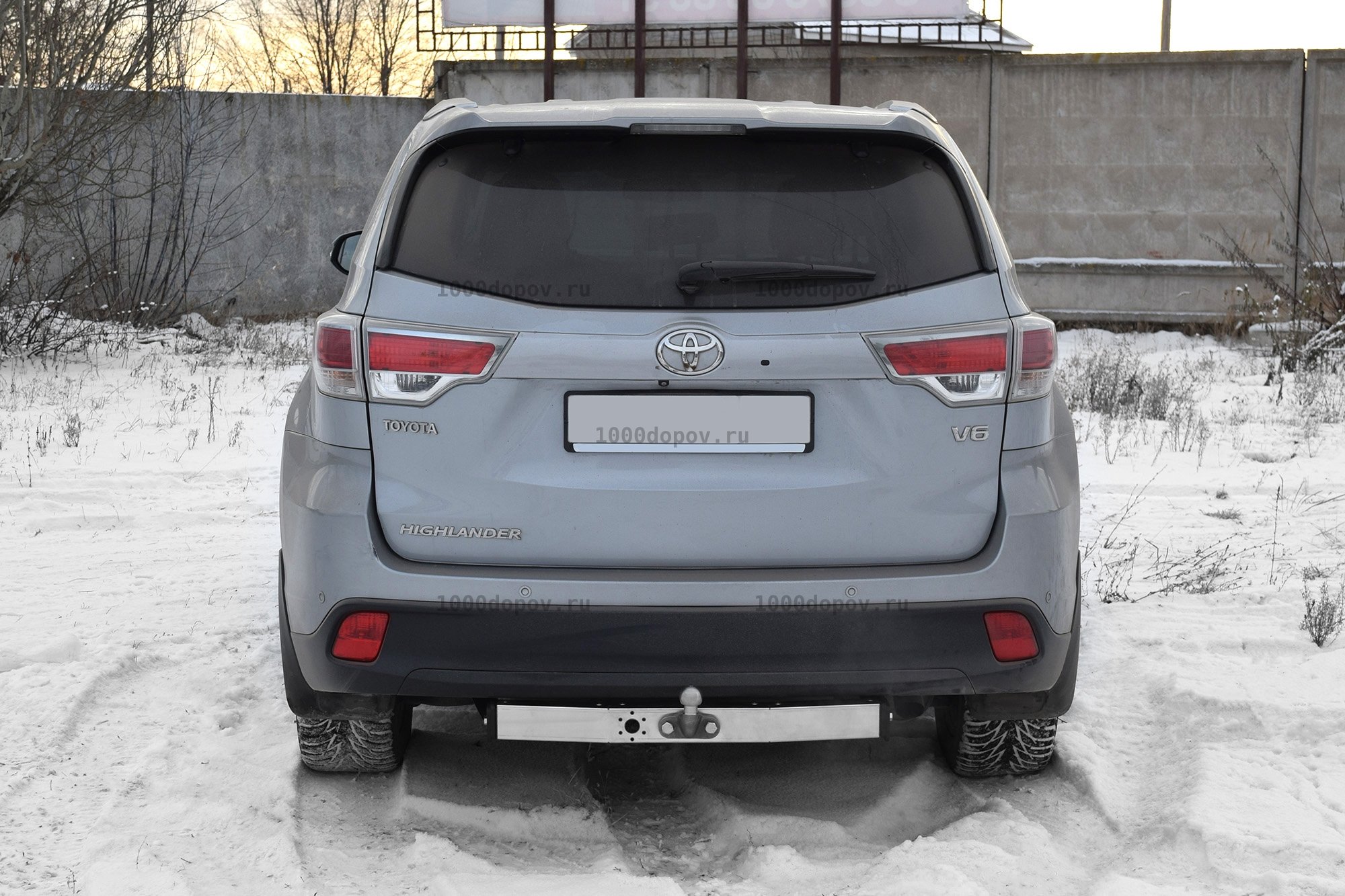 Фаркоп PT GROUP THL-13-991224.00 Toyota Highlander (XU50) 2013-2020 (нерж. накладка) — рисунок 1