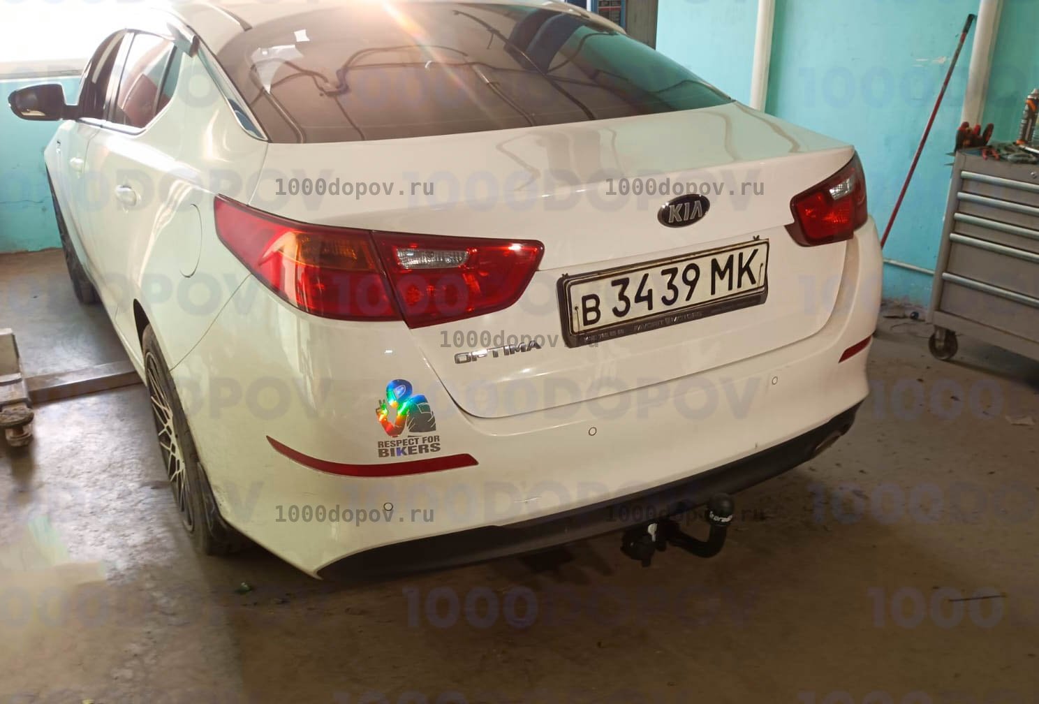 Фаркоп ARAGON E3013AA для KIA Optima 2012-2016 — рисунок 1