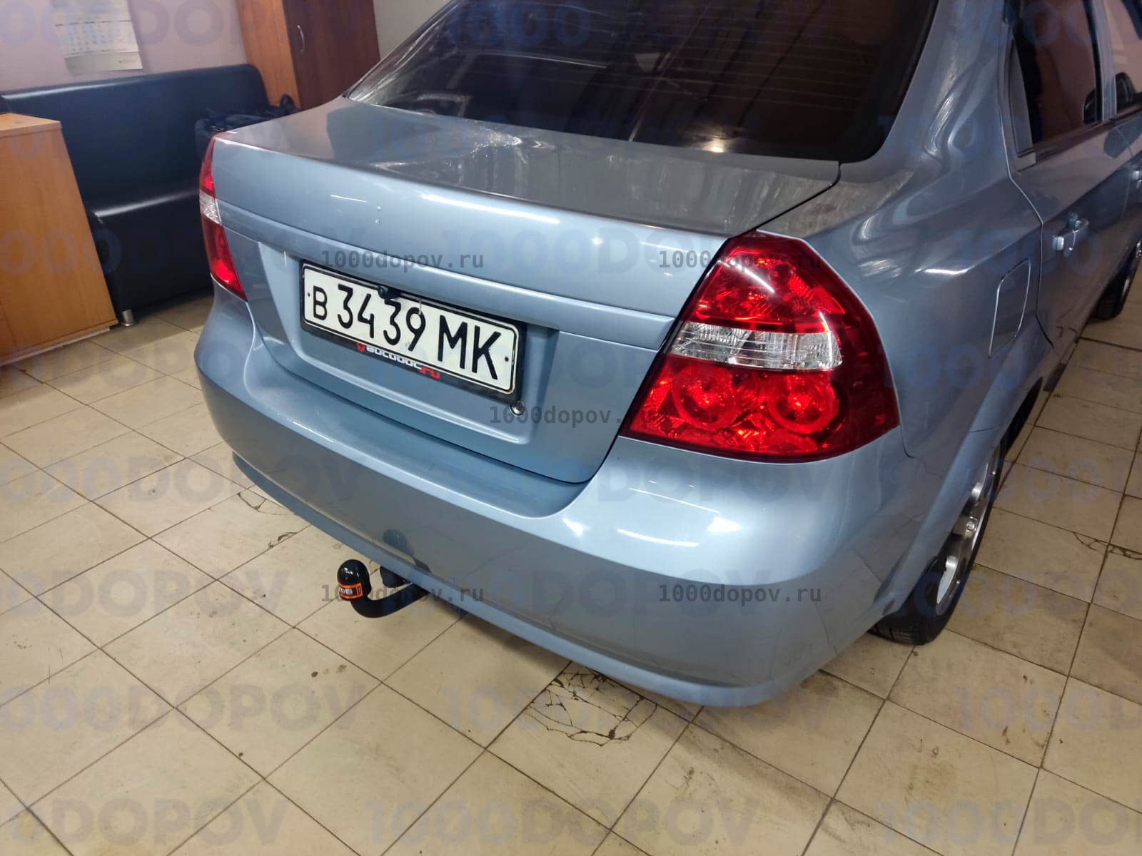 Фаркоп Avtos CV 07 Ravon Nexia R3 2015-н.в. — рисунок 6