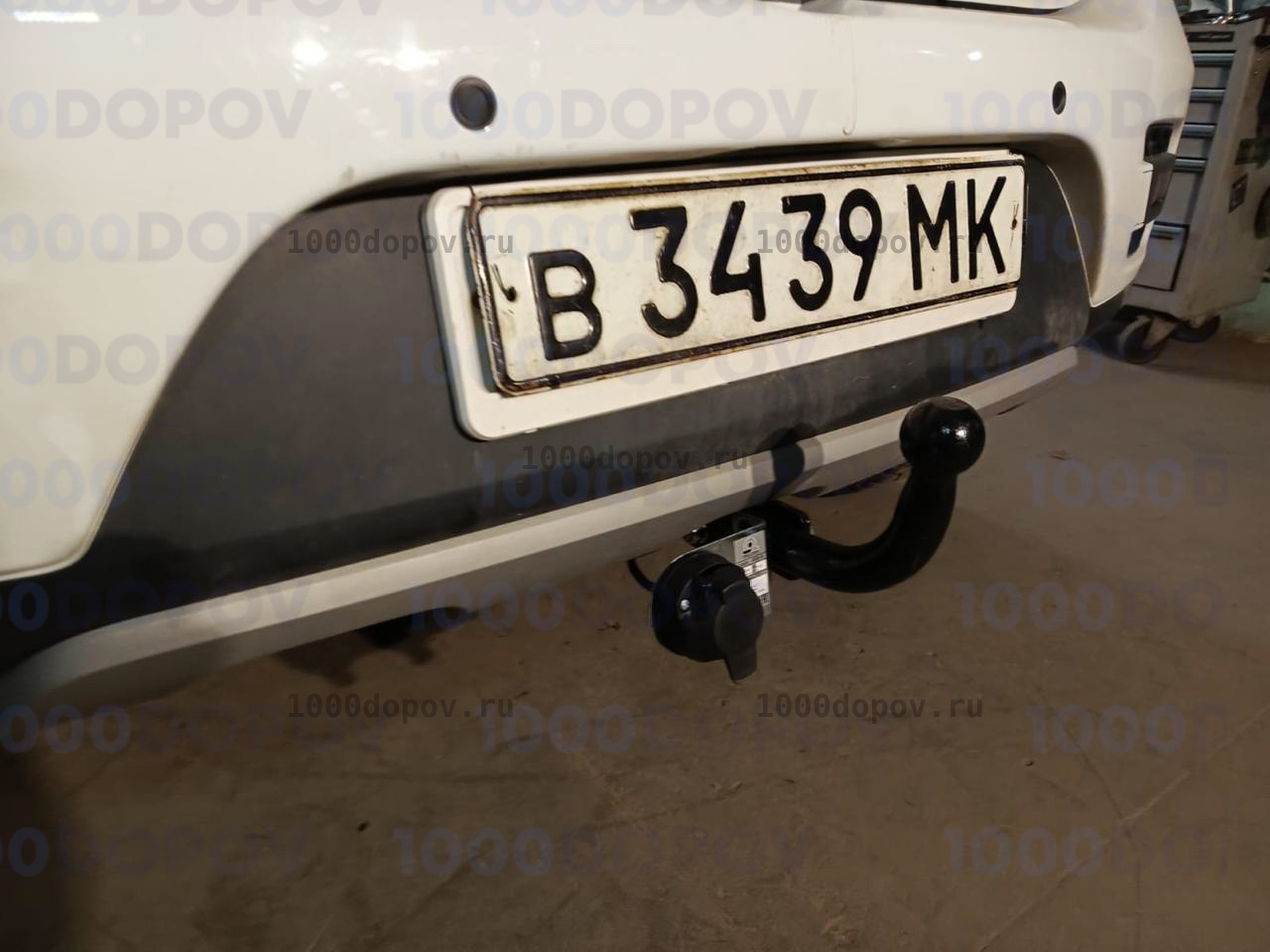 Фаркоп Leader Plus R114-A Renault Logan 2005-2014, 2014-н.в. — рисунок 7