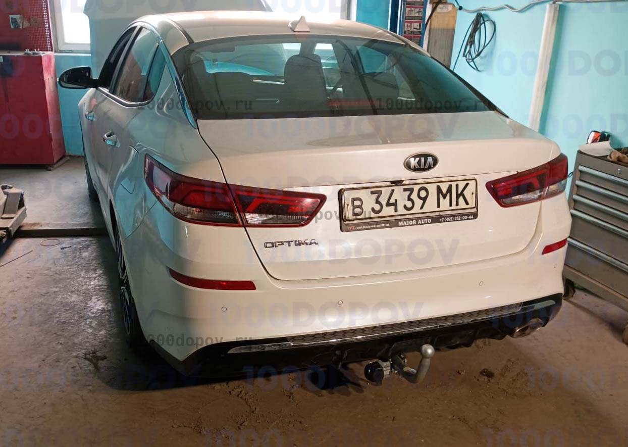 Фаркоп Leader Plus K126-BA Kia Optima 2016-н.в. — рисунок 1