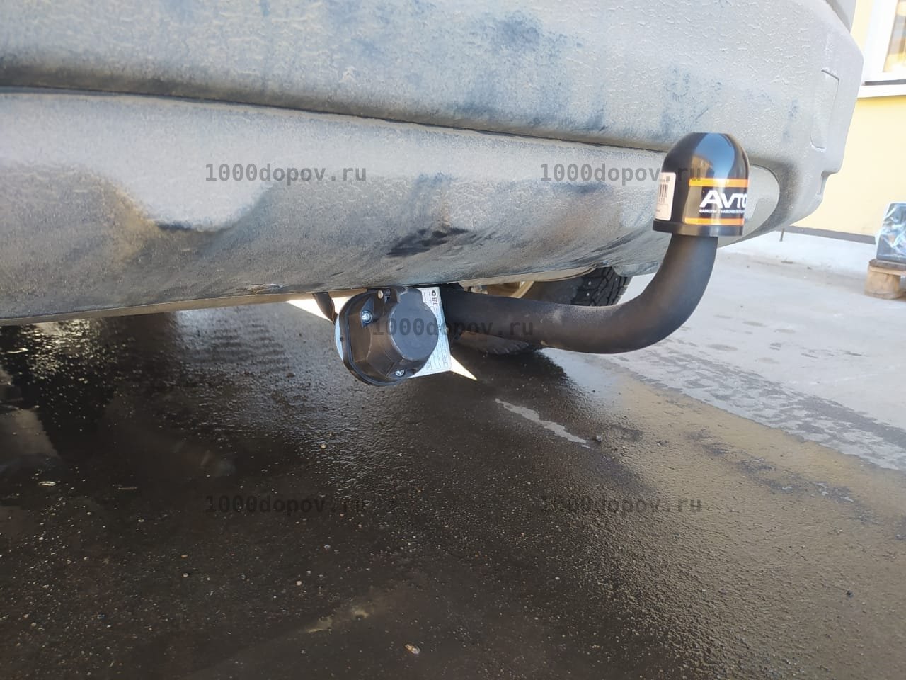 Фаркоп Avtos NS 25 Nissan Qashqai J11 2014- н.в. — рисунок 11