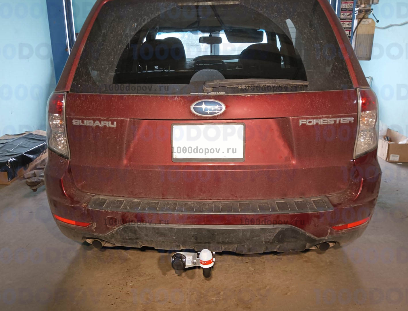 Фаркоп Трейлер 8500 Subaru Forester 2008-2012 — рисунок 3