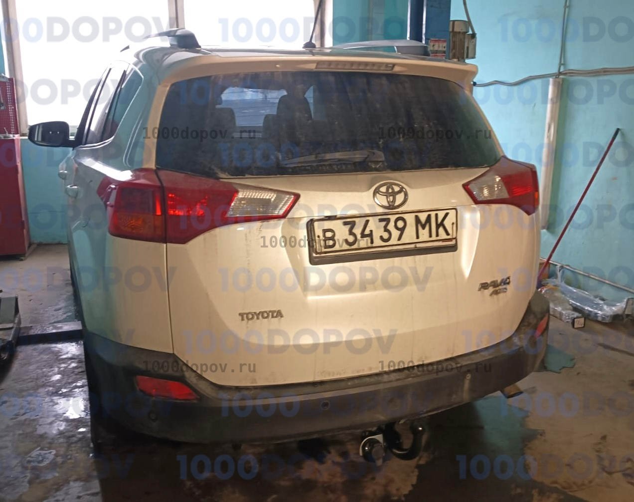 Фаркоп Трейлер 7833 Toyota RAV4 2013-н.в. (кроме "свободные руки") — рисунок 5