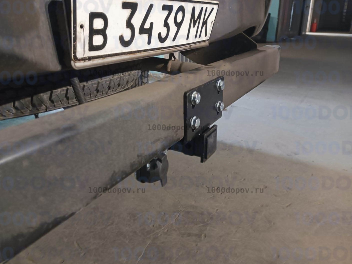Фаркоп Leader Plus T114-E Toyota Hilux Double Cab (4WD) (N2) 2008-н.в. — рисунок 7