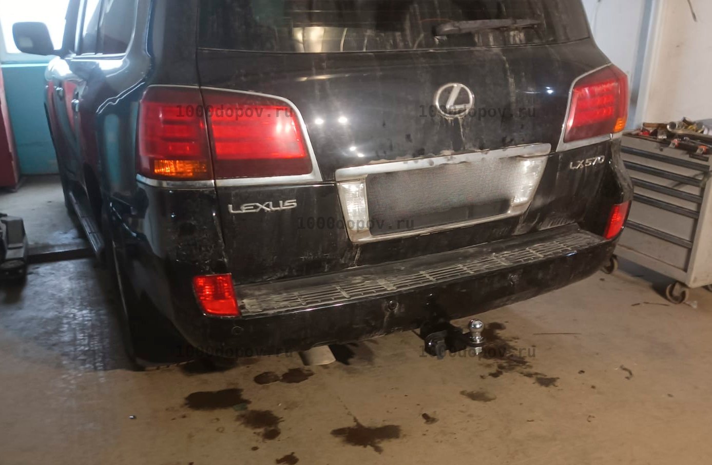 Фаркоп PT GROUP TLC-07-991122.00 Lexus LX 570 2007-н.в. — рисунок 1