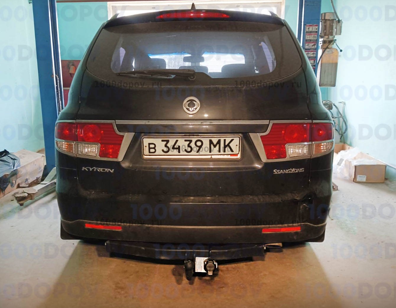Фаркоп Avtos SY 005 SsangYong Kyron 2005-н.в. — рисунок 3