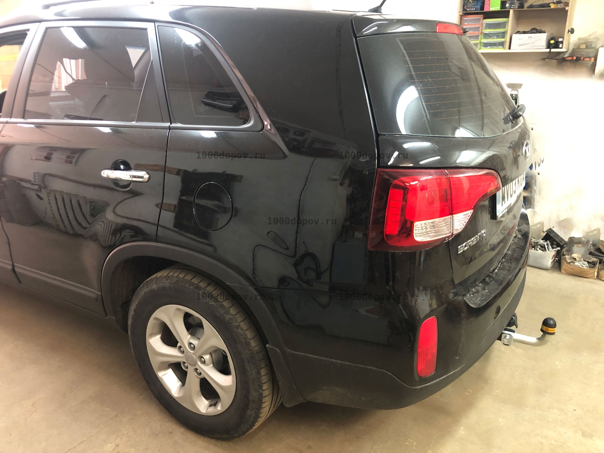 Фаркоп Motodor 90908-A KIA Sorento 2012-2020 (оцинк. шар) — рисунок 1