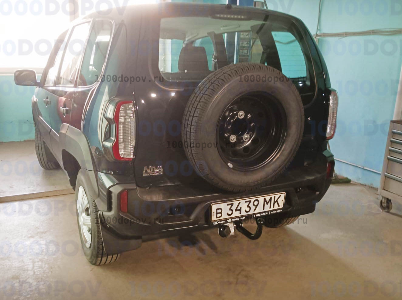Фаркоп Leader Plus T-VAZ-18A LADA Niva Travel 2021-н.в. — рисунок 2