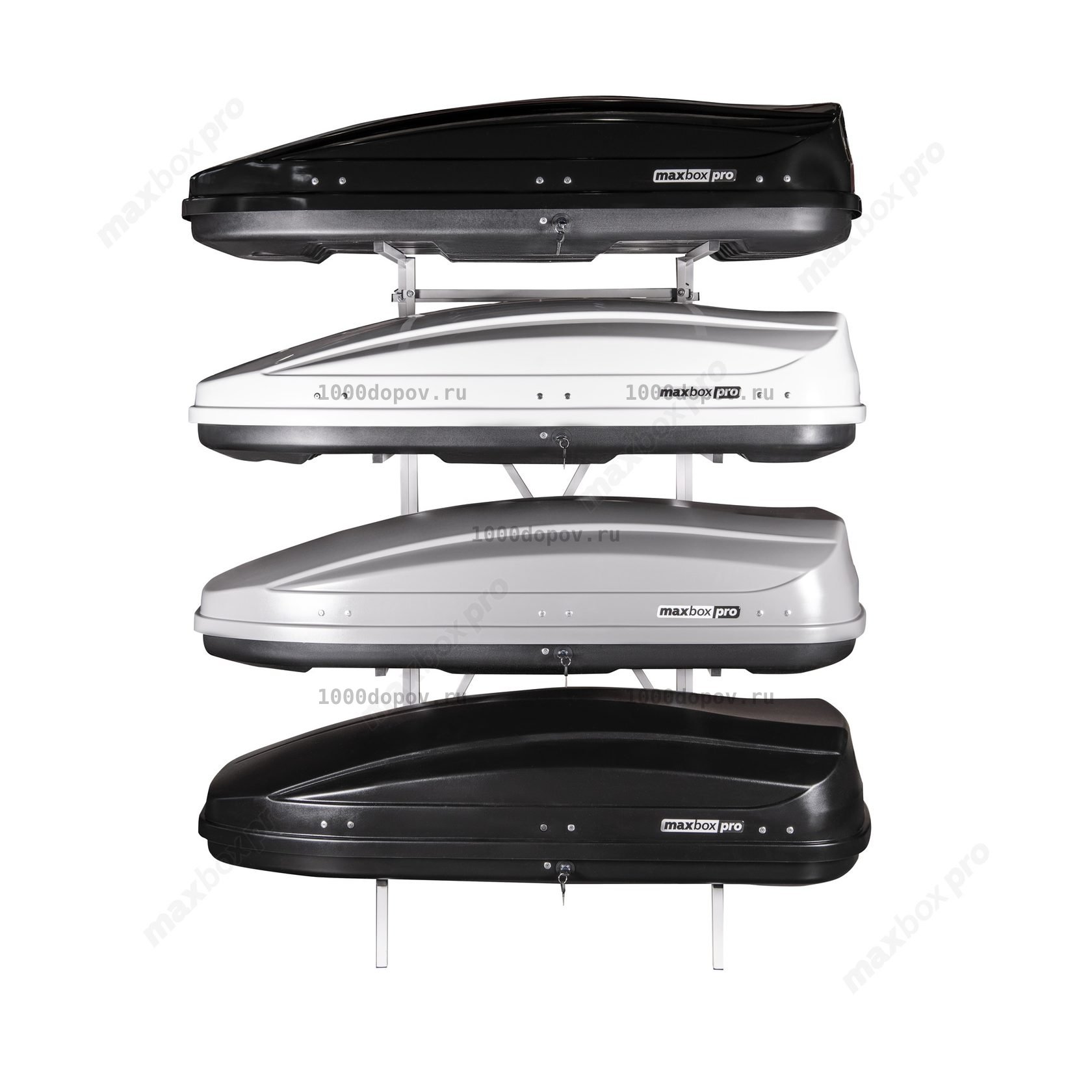 Автобокс MaxBox PRO 460 (средний) серый — рисунок 22