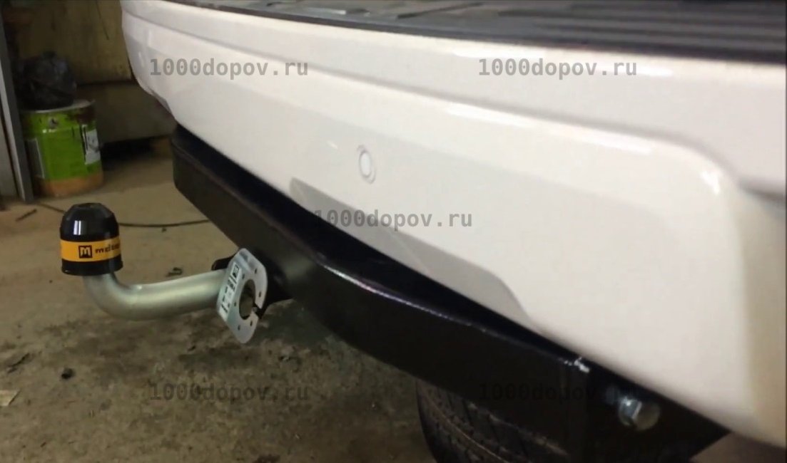 Фаркоп Motodor 92508-A Toyota Land Cruiser Prado 150 2009-н.в. (оцинк. шар) — рисунок 2